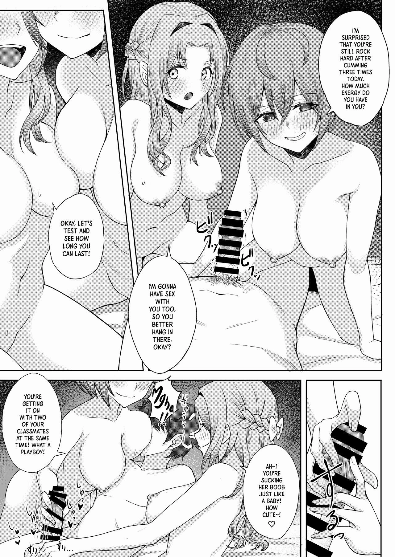My Childhood Friend Bullies Me, But I Fuck Her Friends Behind Her Back porn comic picture 26