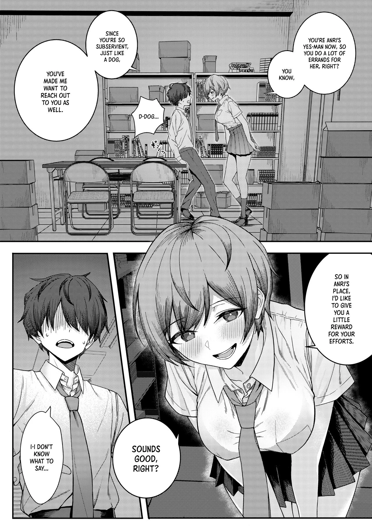 My Childhood Friend Bullies Me, But I Fuck Her Friends Behind Her Back porn comic picture 7