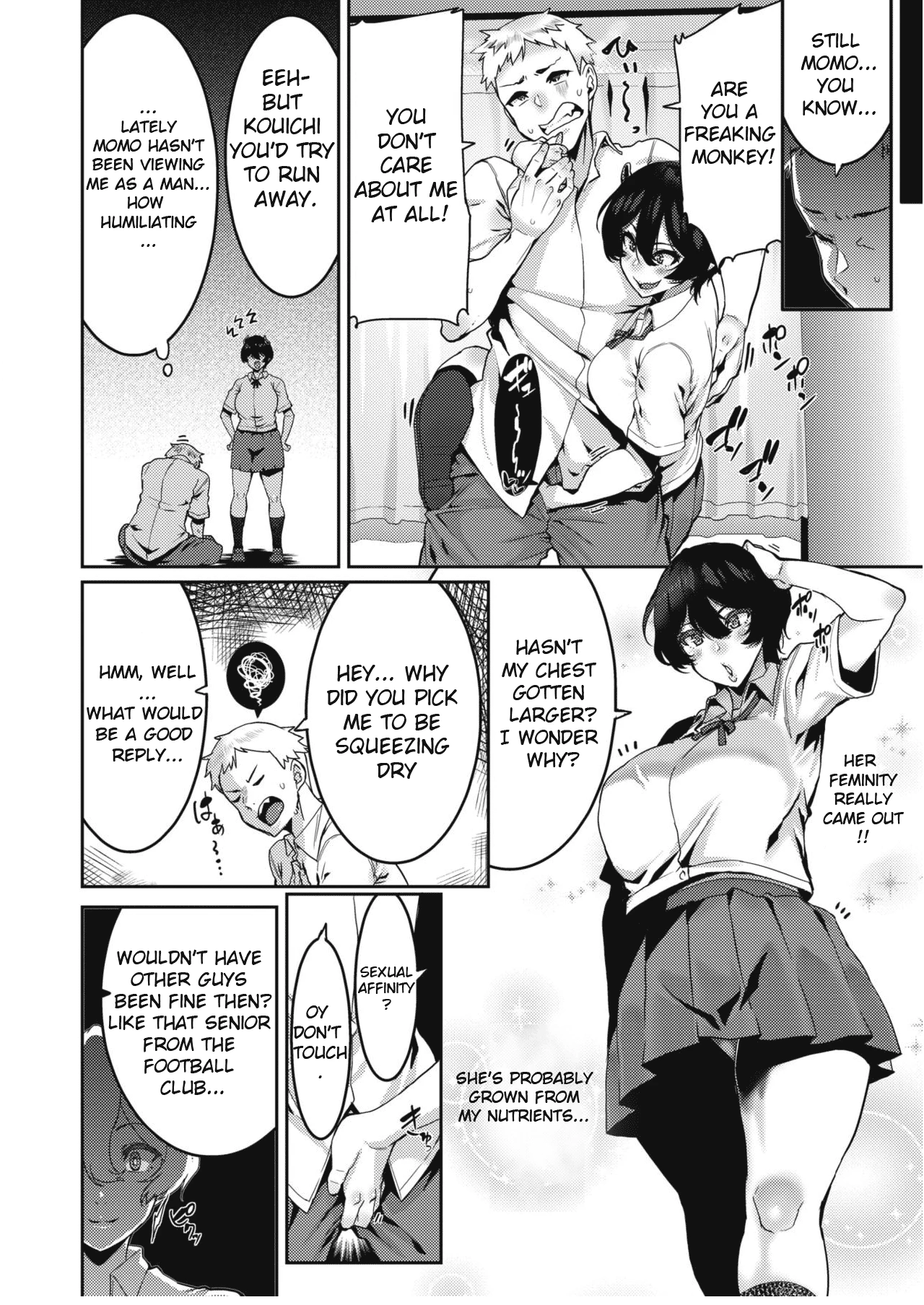 Omae ni Seikyuu Suru! porn comic picture 16