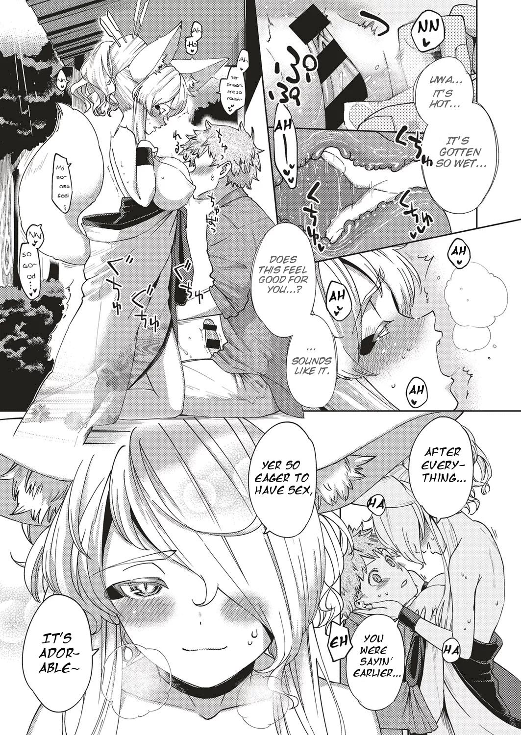 Oshikake Youko-sama | Assertive Fox Spirit porn comic picture 15