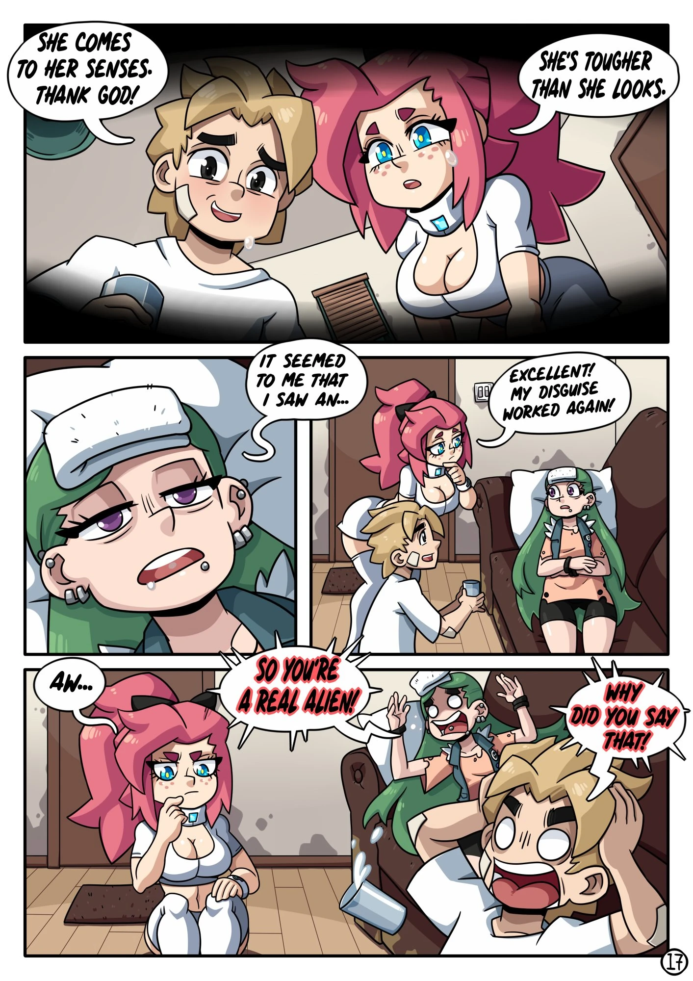 RARE POINT #1 HIDDEN INVASION porn comic picture 18