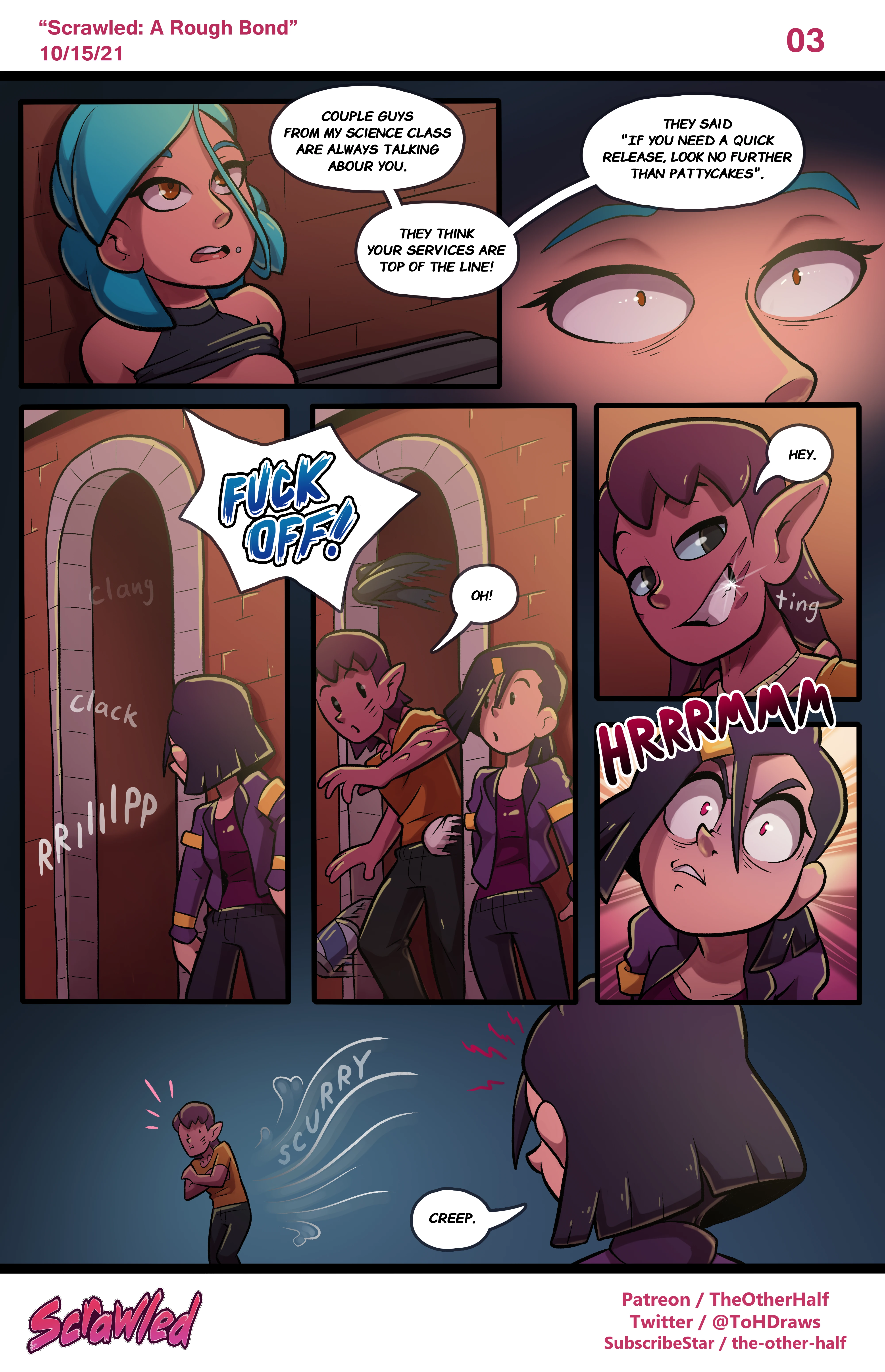 Scrawled: A Rough Bond porn comic picture 3