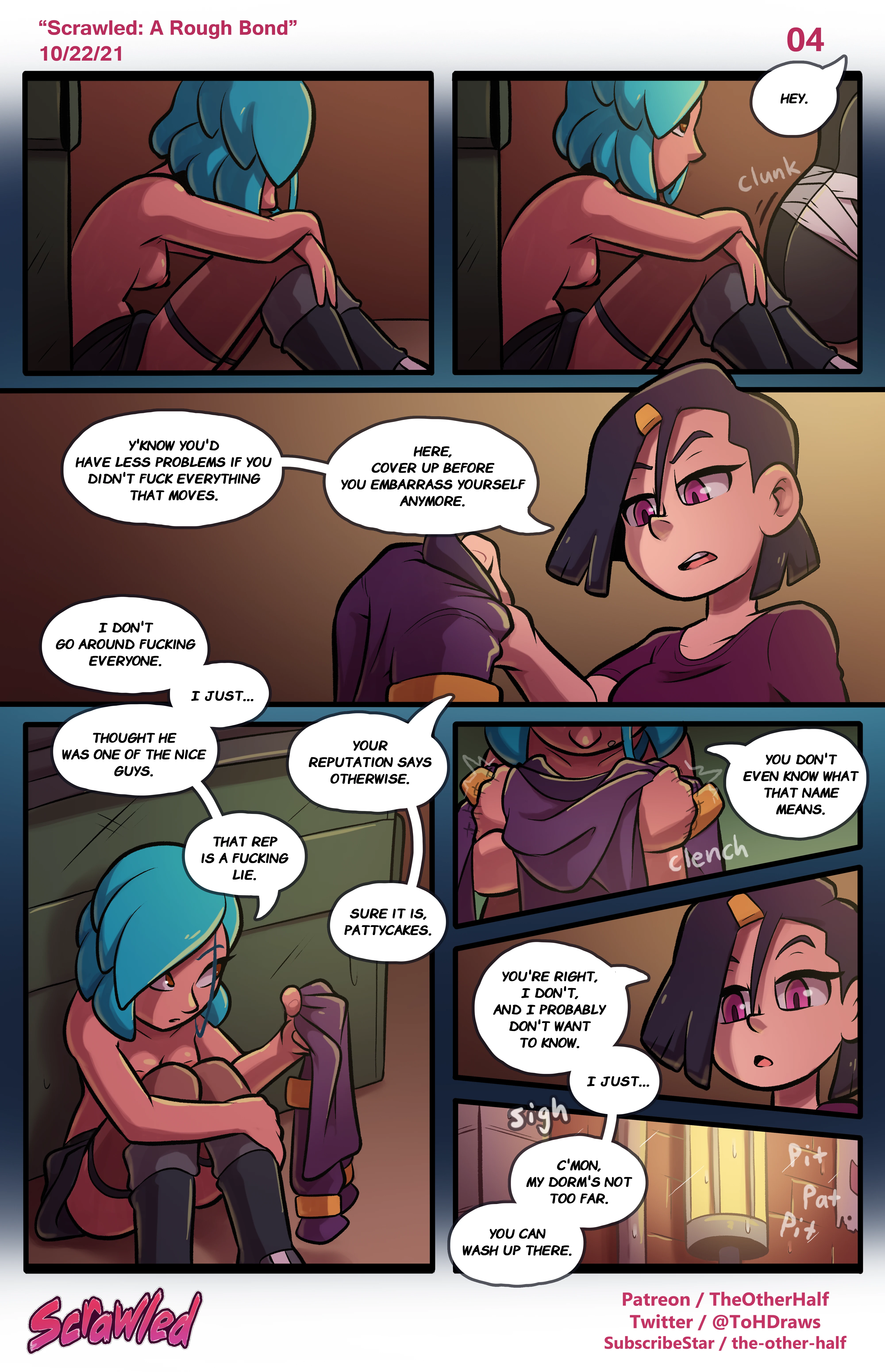 Scrawled: A Rough Bond porn comic picture 4