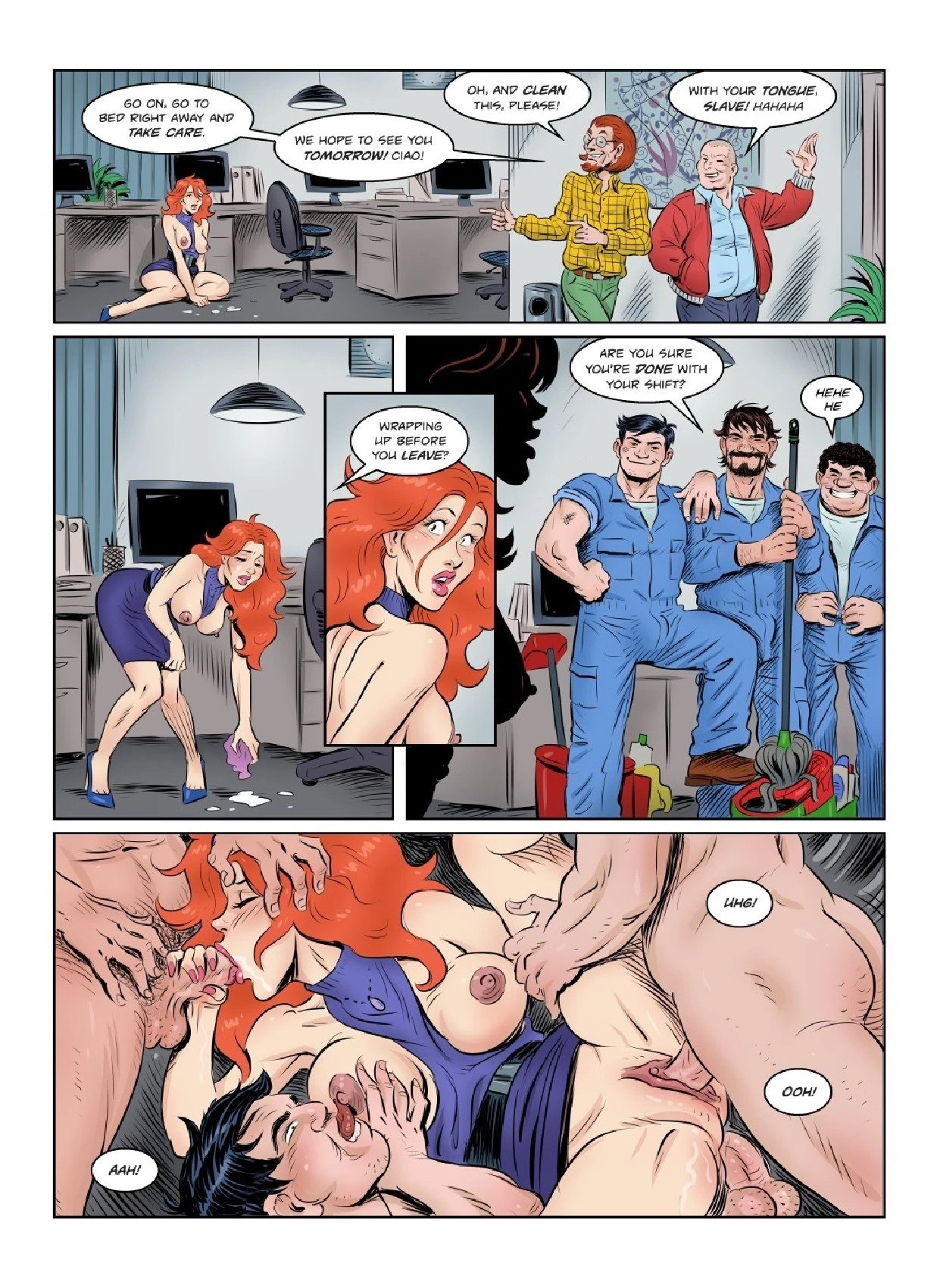 Secret Domination League 2 porn comic picture 19