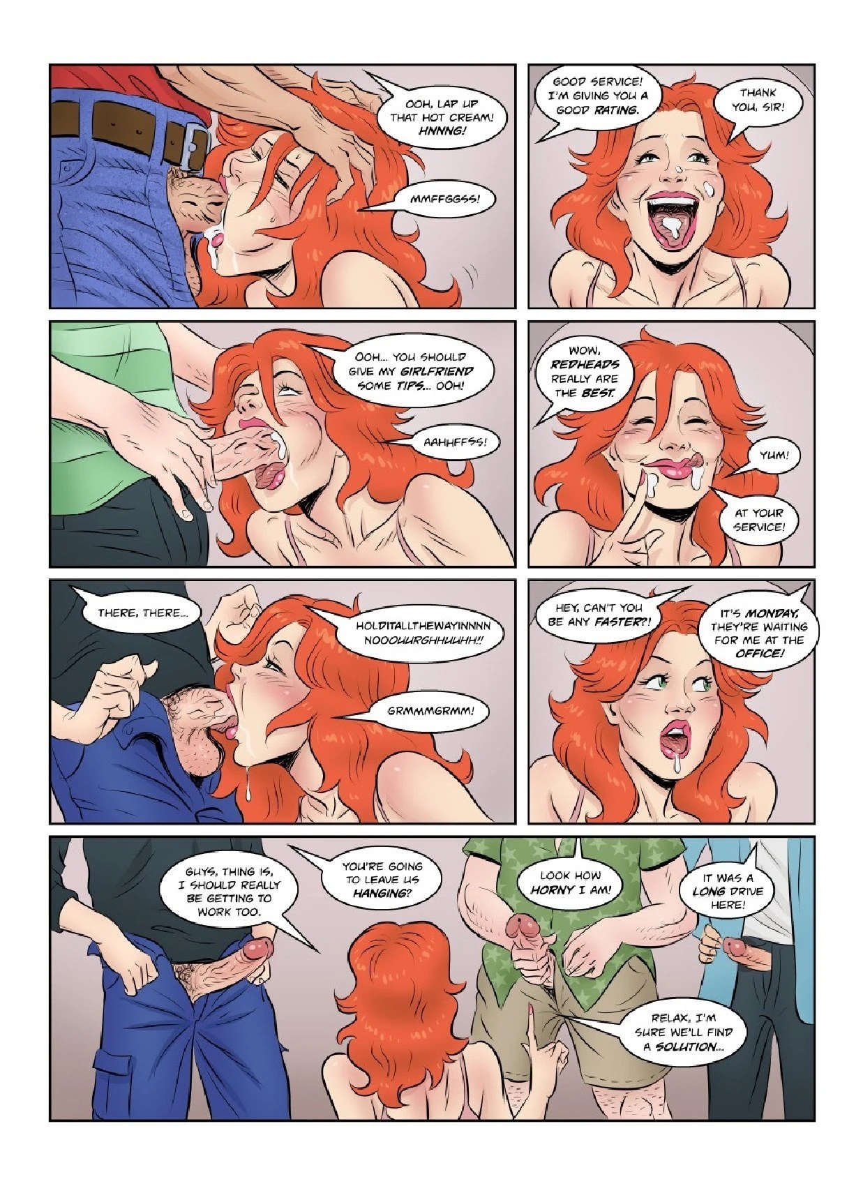 Secret Domination League 2 porn comic picture 6