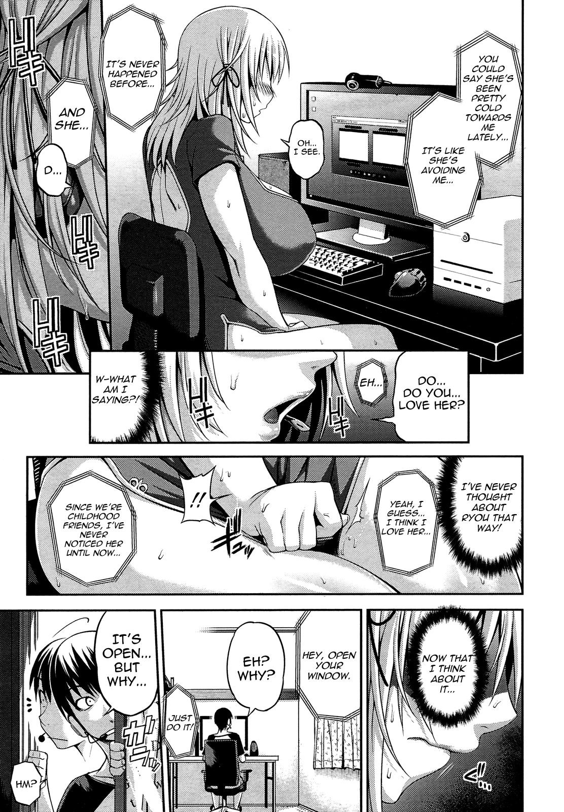 Soushisouai | Mutual Love Seen Through a Window porn comic picture 7