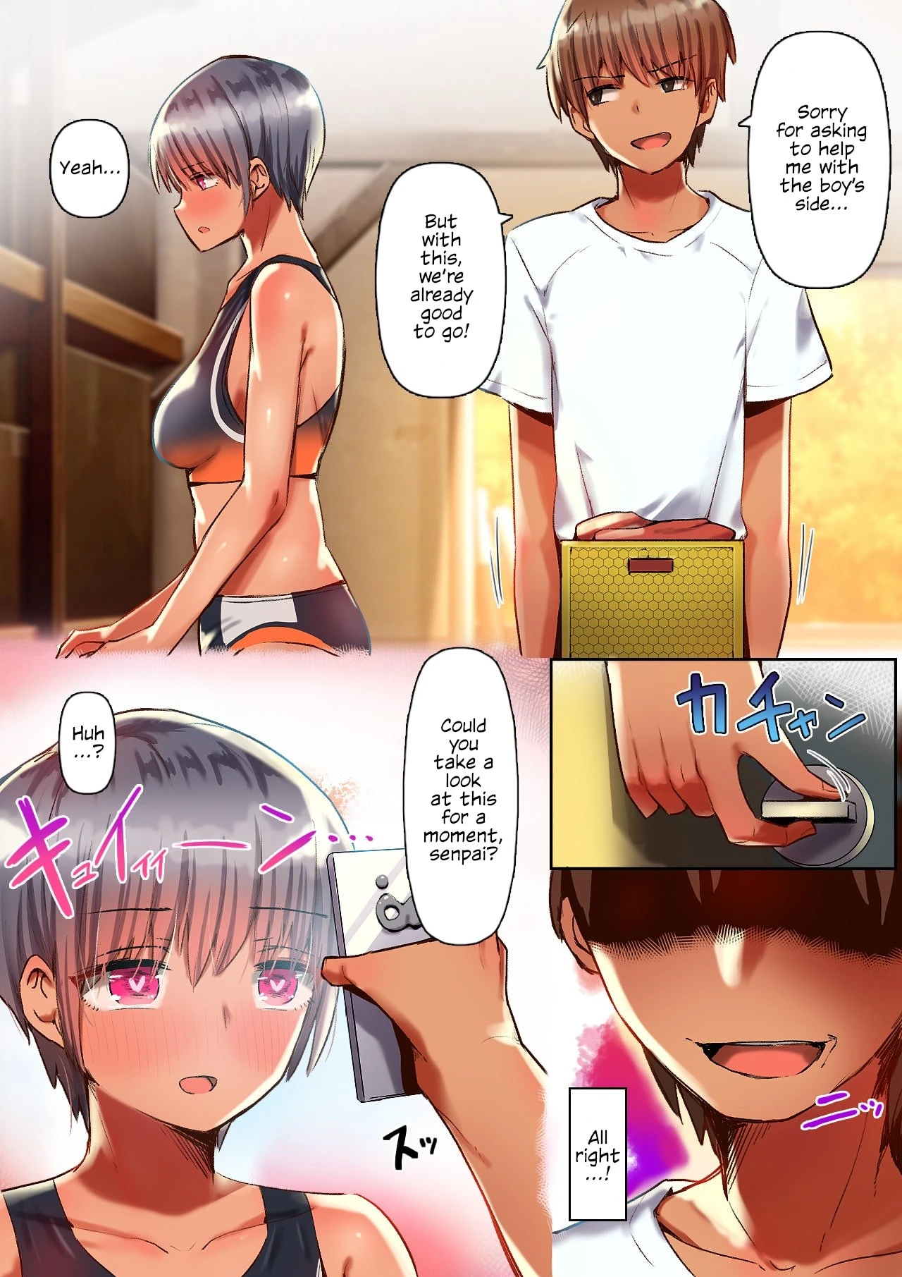 Sumi-Senpai's Expression Doesn't Change Even As She's Getting Pounded porn comic picture 8
