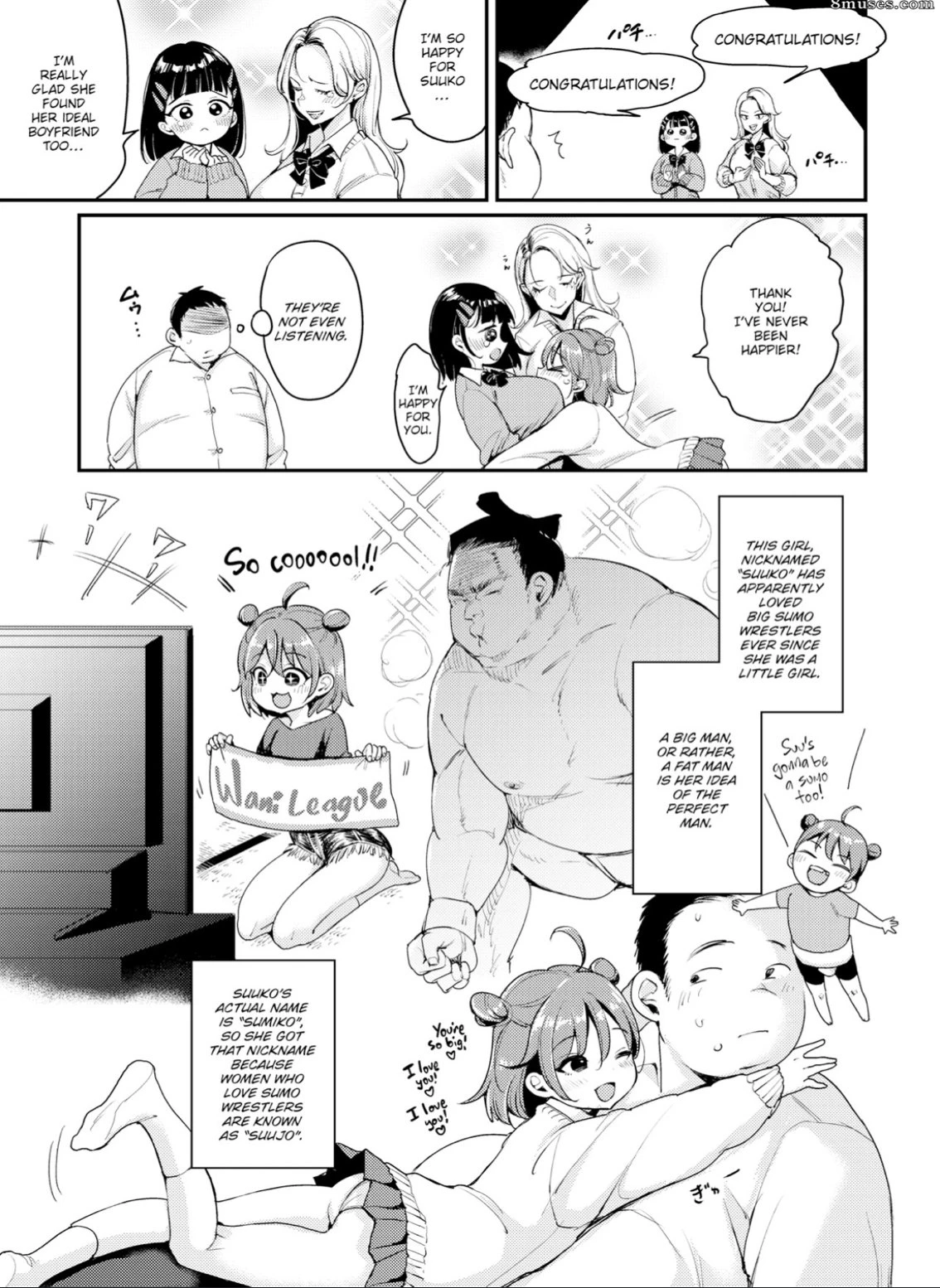 Sumo Girl Love porn comic picture 3