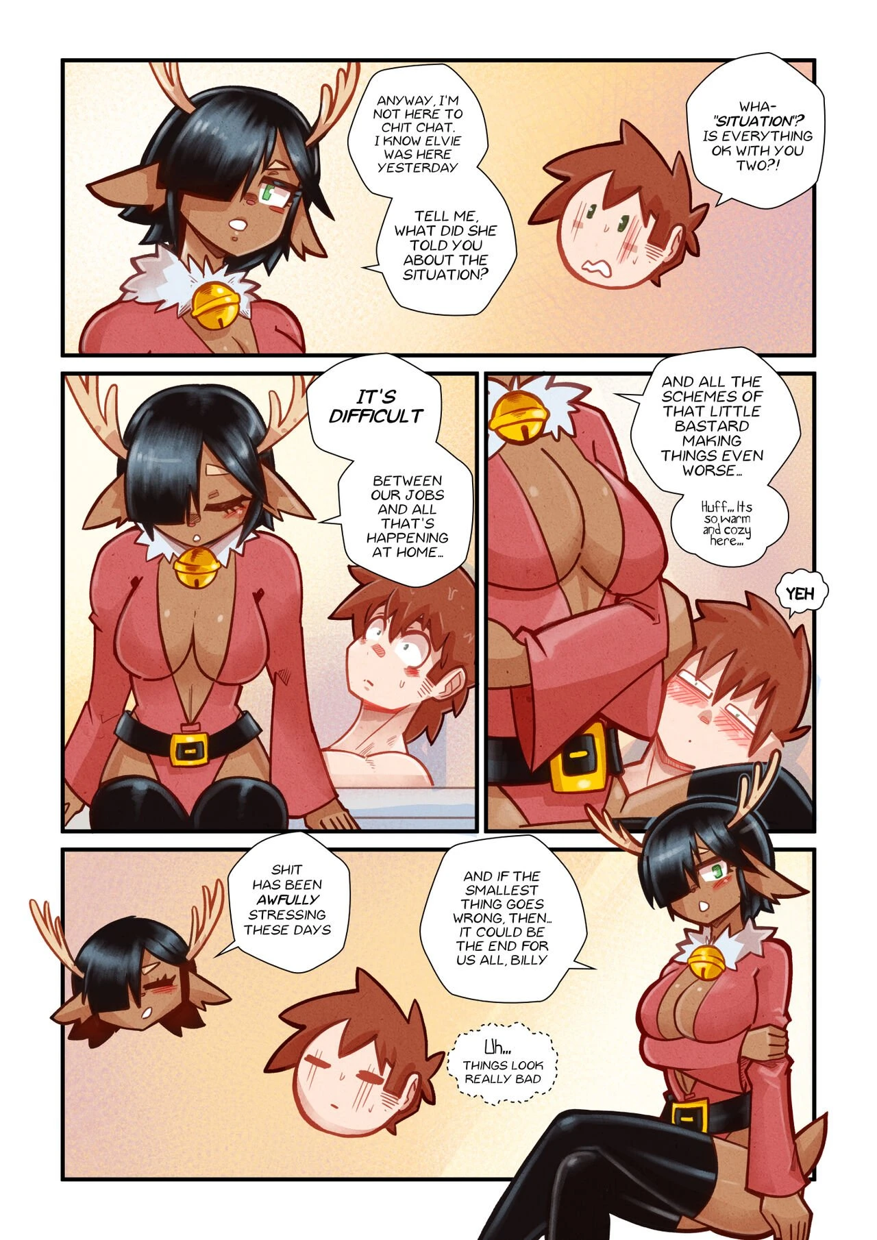 The Christmas Three - Three Days of Christmas porn comic picture 13