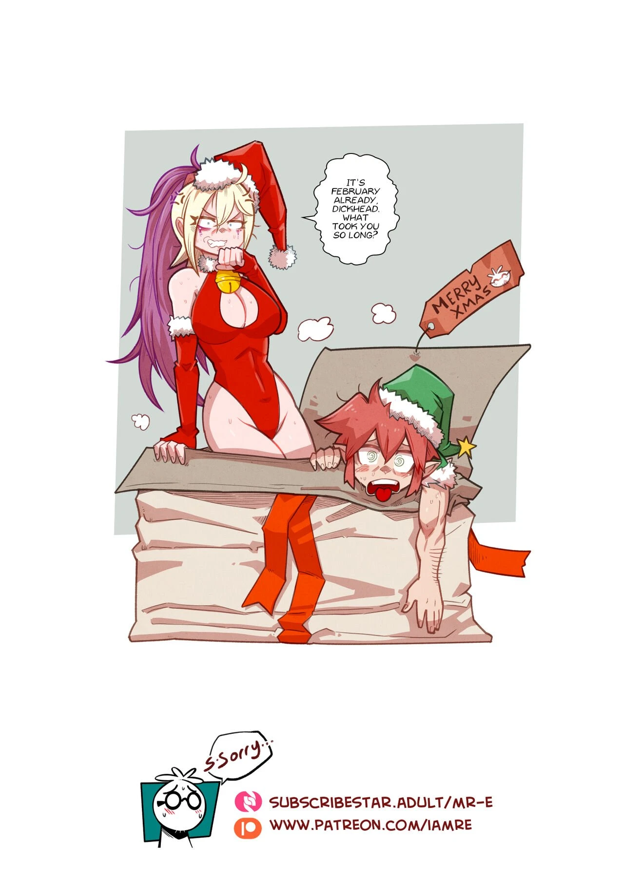 The Christmas Three - Three Days of Christmas porn comic picture 40