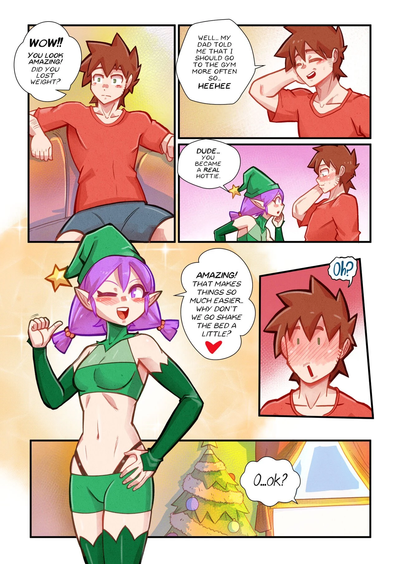 The Christmas Three - Three Days of Christmas porn comic picture 5
