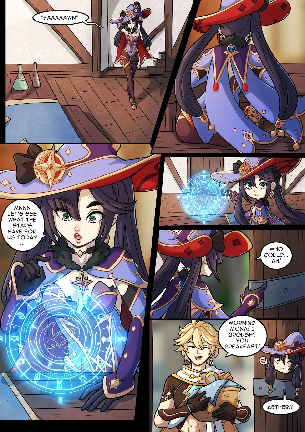 Written in the Stars porn comic picture 3