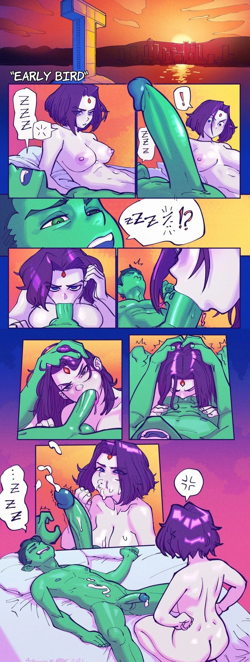 Zillionaire art's porn comic picture 74